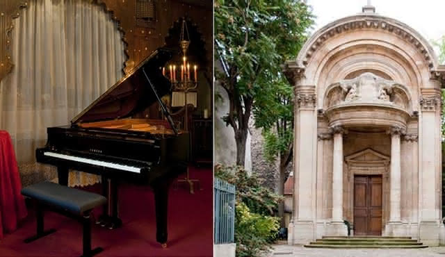 Chopin com velas: Igreja de Santo Efrém