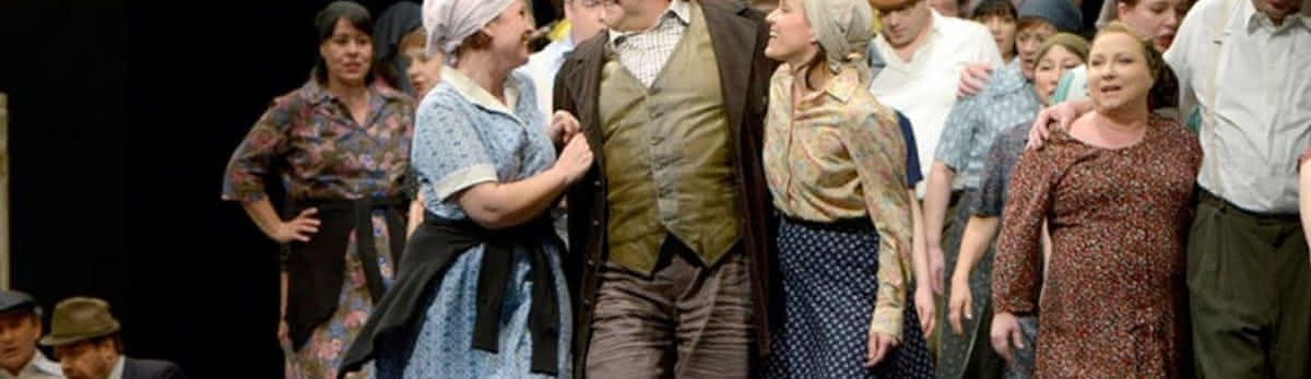 Cavalleria rusticana (2014): Deutsche Oper Berlin, © Photo: Bettina Stöß