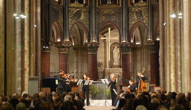Le Quattro Stagioni di Vivaldi, Caccini & Schubert nella chiesa di Saint Germain des Prés a Parigi