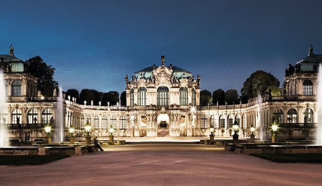Color of Fall: Dresdner Zwinger