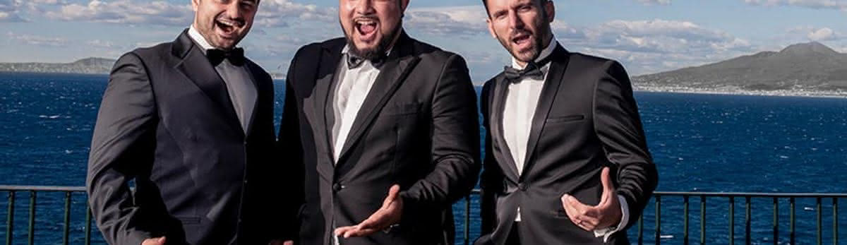 The Three Tenors: Opera arias, Naples and Songs with Tasting