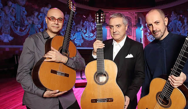 Barcelona Gitarren‐Trio: Meister der spanischen Gitarre an der Basilika Santa Maria del Pi