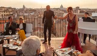 Spectacle d'opéra et dîner au Rooftop Bar : La grande beauté de Rome