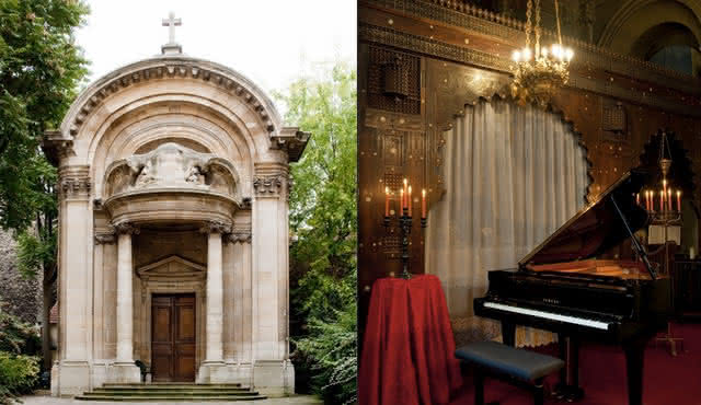 Concerto à luz das velas na Igreja de Saint Ephrem: Chopin & Liszt