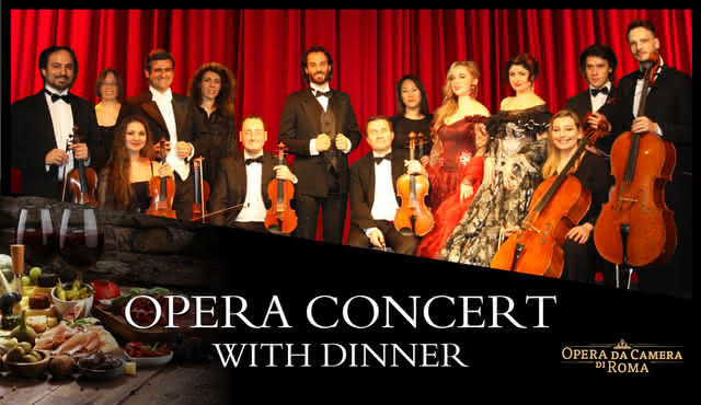 オペラ・ダ・カメラ・ディ・ローマ：最も美しいオペラアリアの数々をディナーとともに