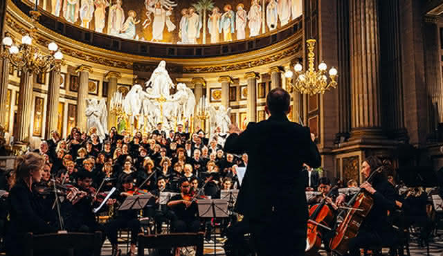 Рождественский концерт: Церковь Мадлен в Париже