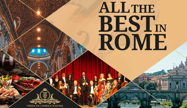 Todo lo mejor de Roma — Museo Vaticano, Capilla Sixtina, cena y concierto de ópera