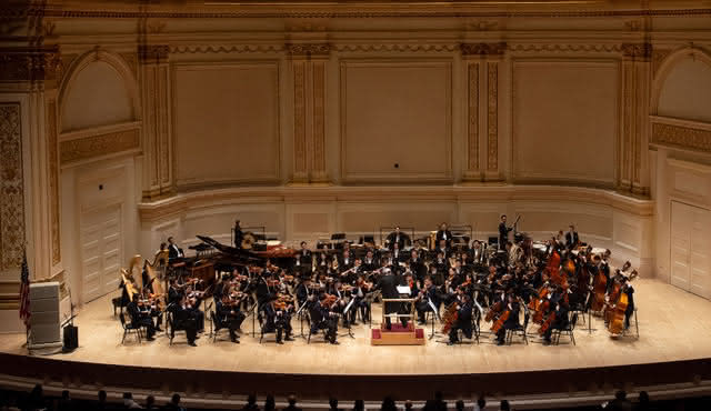 卡内基音乐厅的新英格兰交响乐团
