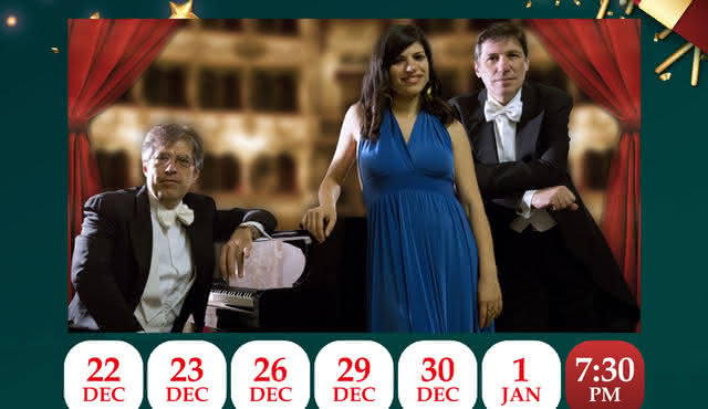 Christmas Concert: Opera Greatest Hits and Aperitivo in Rome